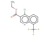 4-CHLORO-8-(TRIFLUOROMETHYL)QUINOLINE-3-CARBOXYLIC ETHYL ESTER