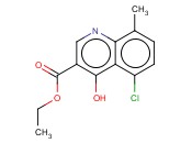 5-CHLORO-4-HYDROXY-8-METHYLQUINOLINE-3-CARBOXYLIC ACID ETHYL ESTER