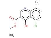 5-CHLORO-4-HYDROXY-8-METHYLQUINOLINE-3-<span class='lighter'>CARBOXYLIC</span> ACID ETHYL <span class='lighter'>ESTER</span>