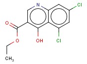5,7-DICHLORO-4-HYDROXYQUINOLINE-3-CARBOXYLIC ACID ETHYL <span class='lighter'>ESTER</span>