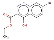 ETHYL 7-BROMO-4-<span class='lighter'>HYDROXYQUINOLINE</span>-3-CARBOXYLATE
