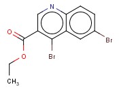 4,6-二<span class='lighter'>溴</span>喹啉-3-羧酸<span class='lighter'>乙</span><span class='lighter'>酯</span>