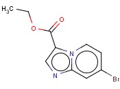 Ethyl <span class='lighter'>7-bromoimidazo</span>[<span class='lighter'>1,2-a</span>]<span class='lighter'>pyridine</span>-3-carboxylate