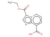 3-(ETHOXYCARBONYL)IMIDAZO[1,2-A]PYRIDINE-8-CARBOXYLIC ACID