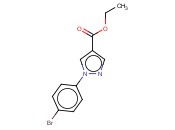 1H -<span class='lighter'>吡唑</span>-4羧酸，1 - （4 -<span class='lighter'>溴</span>苯基） -乙基酯