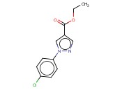 1H -吡唑-4羧酸，1 - （4 -氯苯基） -乙基酯
