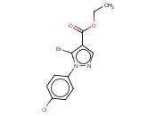 5-<span class='lighter'>溴</span>-1-（4-氯苯基）-1H-<span class='lighter'>吡唑</span>-4-羧酸乙酯