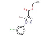 5-<span class='lighter'>溴</span>-1-（3-氯苯基）-1H-吡唑-4-羧酸<span class='lighter'>乙</span><span class='lighter'>酯</span>