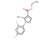 1H-Pyrazole-4-carboxylicacid, 1-(2,4-difluorophenyl)-5-methyl-, ethyl ester