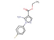 ETHYL 5-<span class='lighter'>AMINO</span>-1-(4-FLUOROPHENYL)-1H-PYRAZOLE-4-<span class='lighter'>CARBOXYLATE</span>