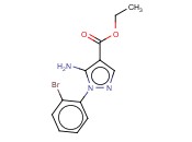 5-氨基-1-（2-<span class='lighter'>溴</span>苯基）-1H-吡唑-4-羧酸<span class='lighter'>乙</span><span class='lighter'>酯</span>