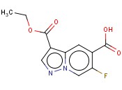 3-(ETHOXYCARBONYL)-6-FLUOROPYRAZOLO[1,5-A]PYRIDINE-5-CARBOXYLIC ACID