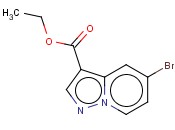 <span class='lighter'>吡唑</span><span class='lighter'>并</span>[<span class='lighter'>1,5-a</span>]吡啶-3-羧酸,5-溴-,乙基酯