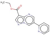 ETHYL 6-(PYRIDIN-2-YL)PYRAZOLO[1,5-A]PYRIMIDINE-3-CARBOXYLATE