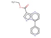 ETHYL 7-(PYRIDIN-4-YL)PYRAZOLO[1,5-A]PYRIMIDINE-3-CARBOXYLATE