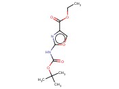 2-N-BOC AMINO OXAZOLE-4-CARBOXYLIC ACID ETHYL ESTER