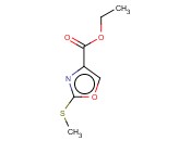 ETHYL 2-(METHYLTHIO)OXAZOLE-4-CARBOXYLATE