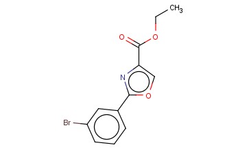 2-(3-BROMO-PHENYL)-OXAZOLE-4-CARBOXYLIC ACID ETHYL ESTER