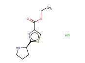 ethyl 2-((R)-pyrrolidin-2-yl)thiazole-4-carboxylate hydrochloride