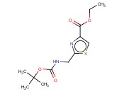 ETHYL 2-((TERT-BUTOXYCARBONYLAMINO)METHYL)THIAZOLE-4-CARBOXYLATE