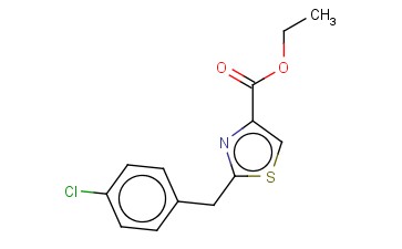 ETHYL 2-(4-CHLOROBENZYL)-1,3-THIAZOLE-4-CARBOXYLATE