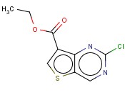 ETHYL 2-CHLOROTHIENO[3,2-D]PYRIMIDINE-7-CARBOXYLATE
