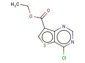 ETHYL 4-CHLOROTHIENO[3,2-D]PYRIMIDINE-7-CARBOXYLATE
