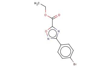 ETHYL 3-(4-BROMOPHENYL)-1,2,4-OXADIAZOLE-5-CARBOXYLATE