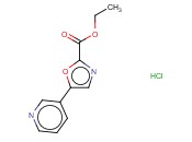 5-PYRIDIN-3-YL-OXAZOLE-2-CARBOXYLIC ACID ETHYL ESTER HYDROCHLORIDE