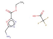 ETHYL 5-(AMINOMETHYL)-1,3,4-OXADIAZOL-2-CARBOXYLATE TRIFLUOROACETIC ACID