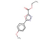 ETHYL 5-(4-METHOXYPHENYL)-1,3,4-OXADIAZOLE-2-CARBOXYLATE