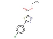 5-(4-CHLOROPHENYL)-1,3,4-THIADIAZOLE-2-CARBOXYLIC ACID ETHYL ESTER