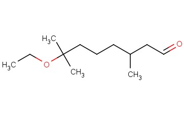 <span class='lighter'>7-ETHOXY-3,7-DIMETHYLOCTANAL</span>
