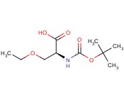 N-BOC-O-乙基-<span class='lighter'>L-</span><span class='lighter'>丝氨酸</span>