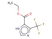 ethyl 4-(<span class='lighter'>trifluoromethyl</span>)-1H-imidazole-5-carboxylate