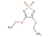 <span class='lighter'>3,4-DIETHOXY-1,2,5-THIADIAZOLE-1,1-DIOXIDE</span>