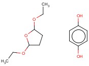 2,5-DIETHOXY TETRAHYDROFURAN HYDROQUINONE