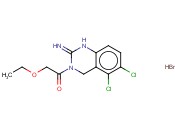 5,6-<span class='lighter'>二</span>氯-3,4-<span class='lighter'>二</span>氢-2(1H)-亚胺喹唑啉-3-<span class='lighter'>乙酸乙酯</span>氢溴酸盐