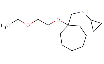 N-([1-(2-ETHOXYETHOXY)CYCLOHEPTYL]METHYL)CYCLOPROPANAMINE