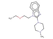 1-(2-ETHOXYETHYL)-2-(4-METHYL-1-PIPERAZINYL)BENZIMIDAZOLE