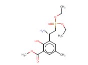 METHYL 3-[(1S)-1-AMINO-2-(DIETHOXYPHOSPHORYL)ETHYL]-2-HYDROXY-5-METHYLBENZOATE