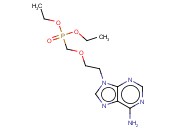 [[2-(6-<span class='lighter'>氨基</span>-9H-嘌呤-9-基)<span class='lighter'>乙</span>氧基]甲基]膦<span class='lighter'>酸</span>二<span class='lighter'>乙</span><span class='lighter'>酯</span>