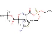 O-(2-(2-<span class='lighter'>氨基</span>噻唑-4-基)-2-((1-叔丁氧羰基-1-甲基<span class='lighter'>乙</span>氧基)<span class='lighter'>亚</span><span class='lighter'>氨基</span>)乙酰基) O',O''-<span class='lighter'>二</span>乙基硫代磷酸<span class='lighter'>酯</span>
