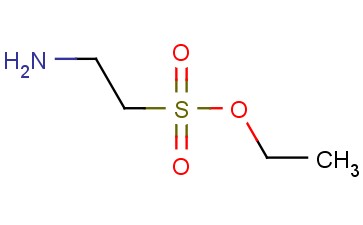 ETHYL 2-AMINOETHANE-1-<span class='lighter'>SULFONATE</span>