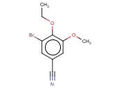 3-<span class='lighter'>溴</span>-4-乙氧基-5-<span class='lighter'>甲</span>氧基<span class='lighter'>苯</span><span class='lighter'>甲</span><span class='lighter'>腈</span>