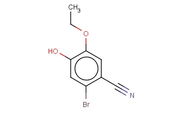 2-<span class='lighter'>溴</span>-5-乙氧基-4-<span class='lighter'>羟基</span><span class='lighter'>苯</span><span class='lighter'>甲</span><span class='lighter'>腈</span>