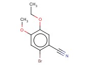 2-<span class='lighter'>溴</span>-5-乙氧基-4-<span class='lighter'>甲</span>氧基<span class='lighter'>苯</span><span class='lighter'>甲</span><span class='lighter'>腈</span>