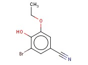 3-<span class='lighter'>溴</span>-5-乙氧基-4-<span class='lighter'>羟基</span><span class='lighter'>苯</span><span class='lighter'>甲</span><span class='lighter'>腈</span>
