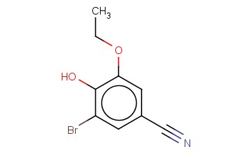 3-<span class='lighter'>溴</span>-5-乙氧基-4-<span class='lighter'>羟基</span><span class='lighter'>苯</span><span class='lighter'>甲</span><span class='lighter'>腈</span>