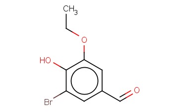 3-溴-5-<span class='lighter'>乙</span><span class='lighter'>氧基</span>-4-羟基<span class='lighter'>苯</span><span class='lighter'>甲醛</span>
